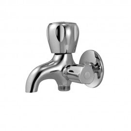 Essco Sumthing Special 2-Way Bib Cock Faucet SQT-CHR-512ANKN with Wall Flange-Bib Cock-dealsplant