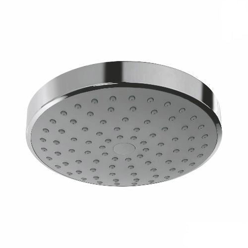 Jaquar Overhead Shower OHS-1759 180mm dia round shape single flow (abs body chrome plated with gray face plate) with rubit cleaning system-overhead shower-dealsplant