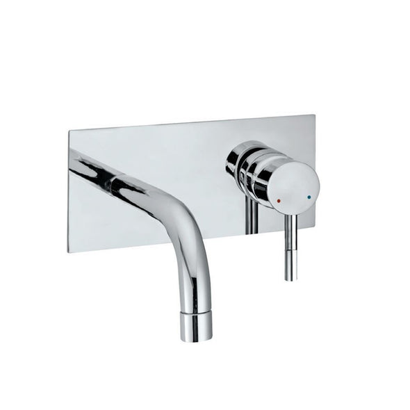 Jaquar Solo Exposed Parts of Single Lever Built In In Wall Manual Chrome SOL-6233NK uilt-in In-wall Manual Valve with Basin Spout-Exposed Part Kit of Single Lever-dealsplant