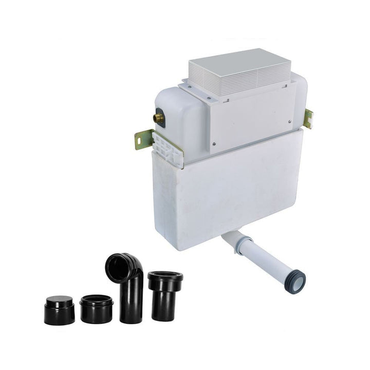 Jaquar Single Piece In Wall Cistern Body JCS-WHT-2431S (Front or Top Actuation) with Installation Kit & “S-Type” drain pipe connection set for Wall Hung WC (without Flush Control Plate)-Cistern Wall Hung-dealsplant