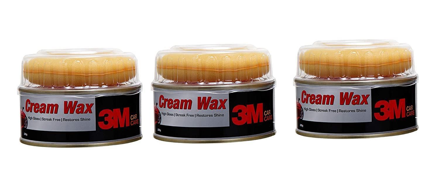 3M Specialty Cream Wax High Gloss Streak free restores shine (220 g)-Car Accessories-dealsplant