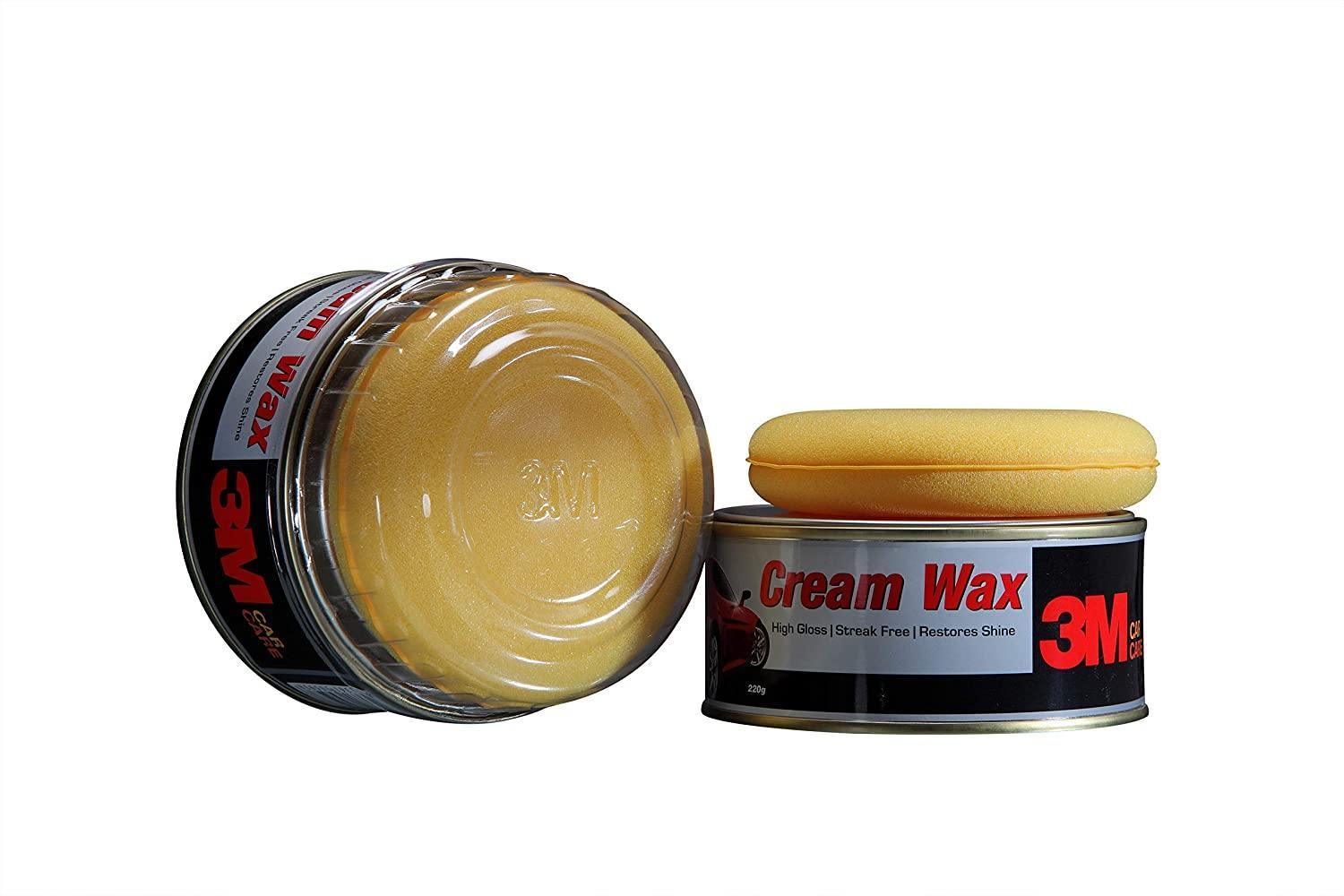 3M Specialty Cream Wax High Gloss Streak free restores shine (220 g)-Car Accessories-dealsplant