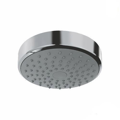Jaquar Overhead Shower Chrome OHS-1789 120mm dia round shape single flow (abs body chrome plated with gray face plate) with rubit cleaning system-overhead shower-dealsplant