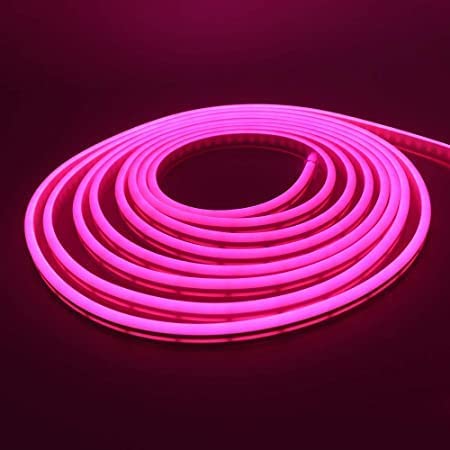 5 Meter LED Neon Light Rope, Waterproof Outdoor Flexible Strip Light with Adapter for Diwali,Christmas,Home Decoration-LED Light Bulbs-dealsplant