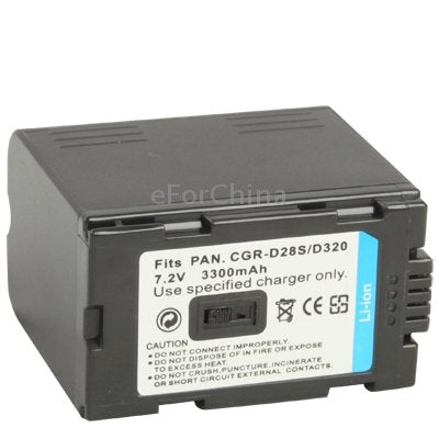 tyfy CGR-D28S / D320 Battery for Panasonic Digital Camera (6 month warranty)-Camera Batteries-dealsplant