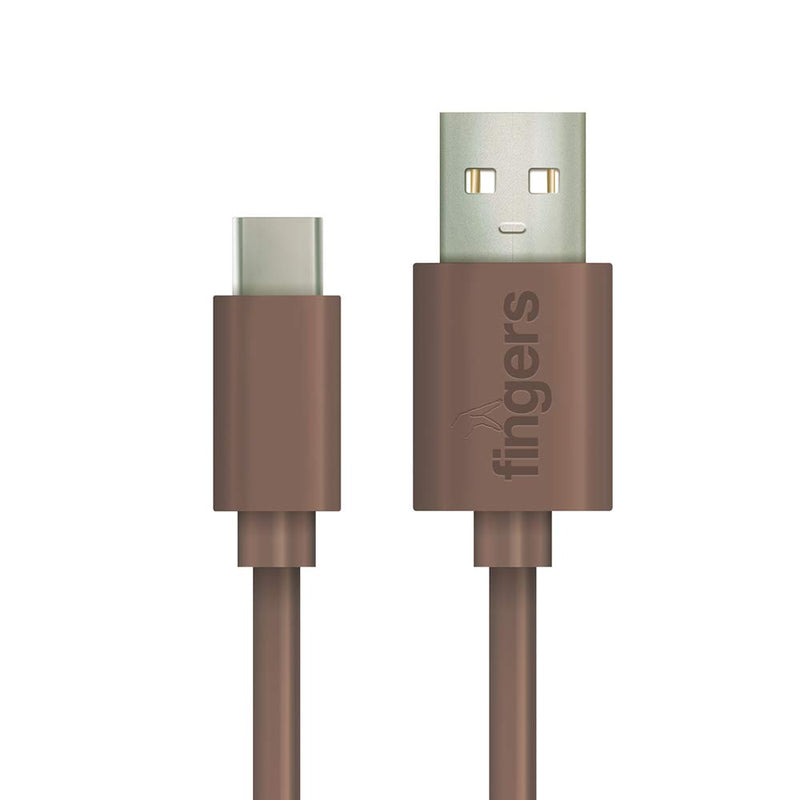 FINGERS FMC-TypeC-01 Mobile Cable with Fast Charging (up to 3.0 A) and Data Transfer-Cables-dealsplant