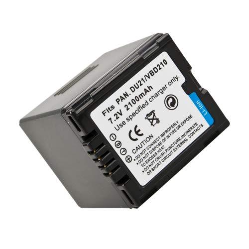 Digitek DU21 Li-Ion Action Camera Battery 2100mAh Battery for Panasonic CGA-DU21 and Hitachi DZ-BP14S / DZ-BP21 (6 month warranty)-Camera Batteries-dealsplant
