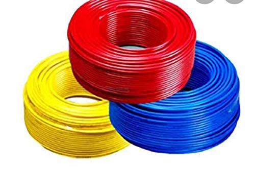 V-gaurd PVC House Wire, 1.0 sq mm 90 m (Red)-Electronics Tools-dealsplant