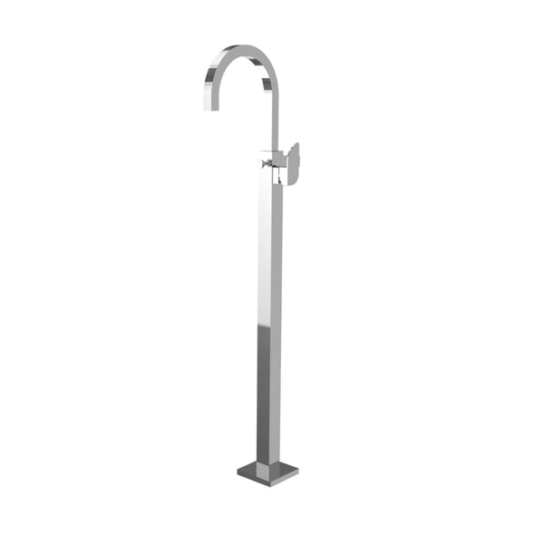 Jaquar Exposed Parts of Floor Mounted Single Lever Bath Floor Standing Mixer ALI-85121K with Provision for Hand Shower, without Hand Shower & Shower Hose-Floor Standing Mixer-dealsplant