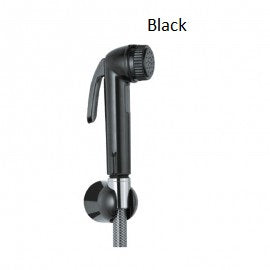 Essco Allied Hand ShowerALE-BLK-583 (Health Faucet) (ABS Body) with 1.2 Meter Long PVC Tube & Wall Hook-hand shower-dealsplant