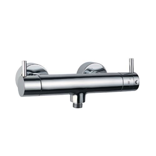 Jaquar Thermostatic Diverter Florentine FLR 5655 Exposed Shower Mixer (Wall Mounted) With Thermostatic Control With Connecting Legs & Wall Flanges-Diverter-dealsplant