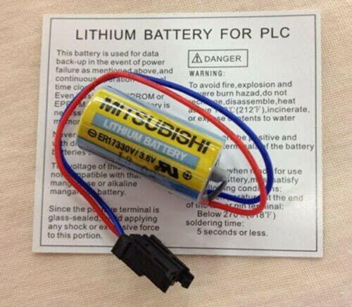 Mitsubishi Lithium Battery 3.6V for Mitsubishi Servo A6BAT ER17330V-Battery-dealsplant