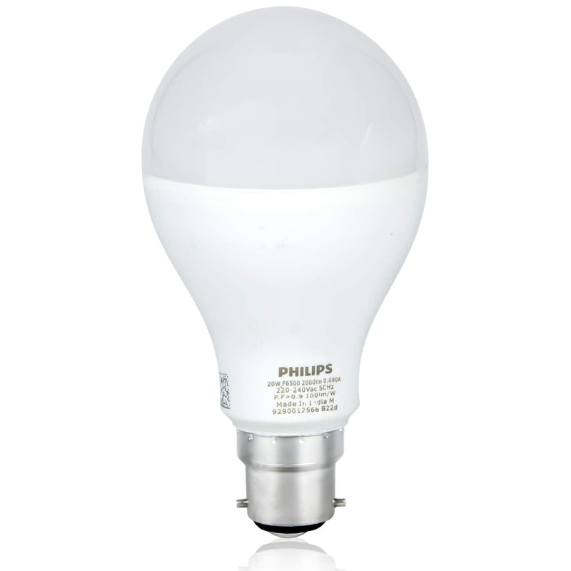 Philips Stellar Bright 20-Watt B22 LED Bulb (Cool Day Light/Crystal White), Pack of 1-LED Light Bulbs-dealsplant