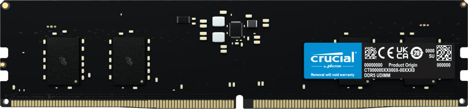 Crucial 8GB (8GBx1) DDR5 4800MHz Desktop RAM CT8G48C40U5-Computer Desktop RAM-dealsplant