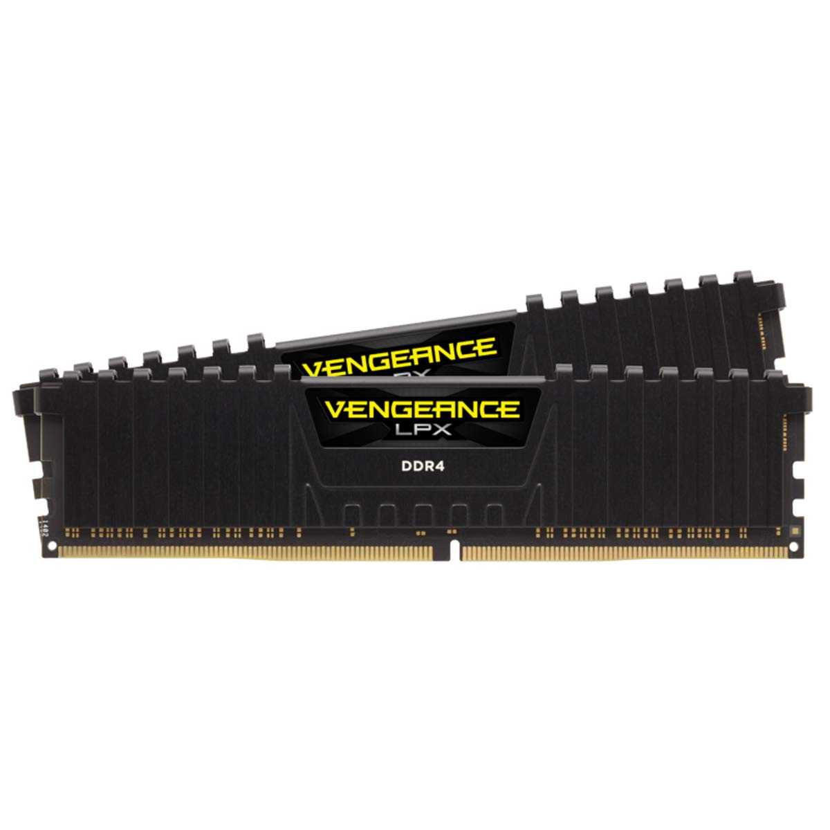 Corsair Vengeance LPX 64GB (32GBx2) DDR4 3600MHz Desktop Memory -Black CMK64GX4M2D3600C18-Computer Desktop RAM-dealsplant