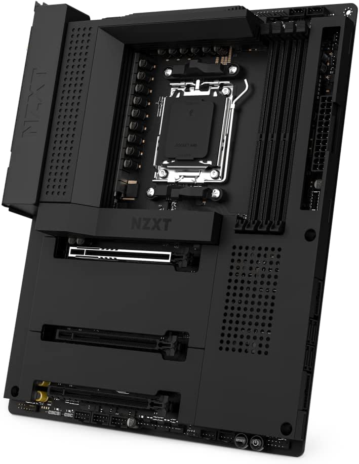 NZXT N7 B650E (Wi-Fi) Motherboard - Black Cover-Motherboard-dealsplant