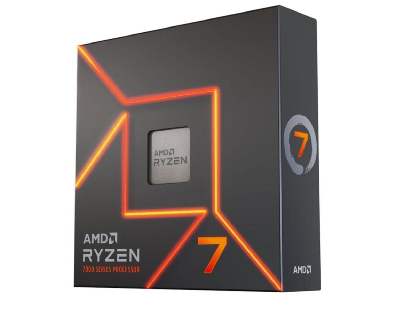 AMD Ryzen 7 7700X Processor With Radeon Graphics 8 Cores & 16 Threads, 40 MB Cache, 5nm 'Zen 4' Architecture-Processor-dealsplant
