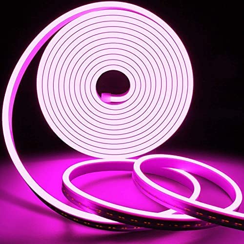 5 Meter LED Neon Light Rope, Waterproof Outdoor Flexible Strip Light with Adapter for Diwali,Christmas,Home Decoration-LED Light Bulbs-dealsplant