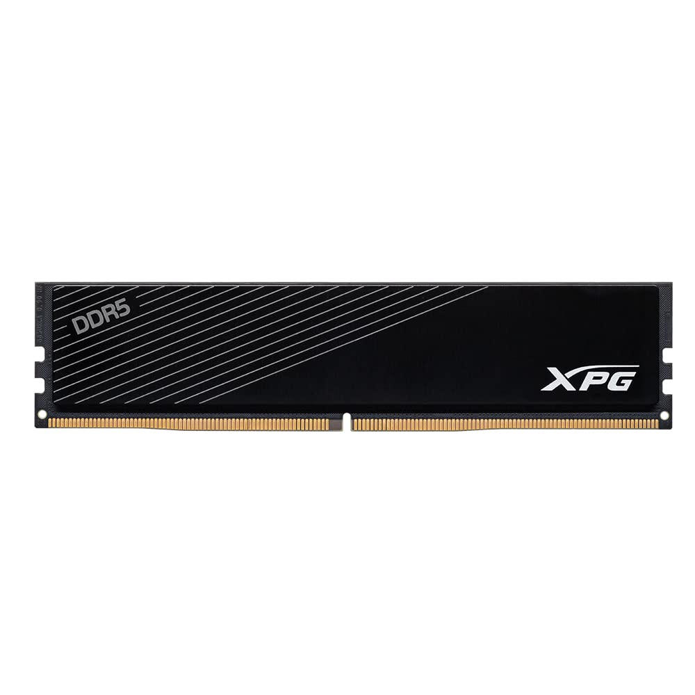 Adata XPG Hunter 16GB (16GBx1) DDR5 5200MHz Desktop RAM (Black) AX5U5200C3816G-SHTBK-Computer Desktop RAM-dealsplant