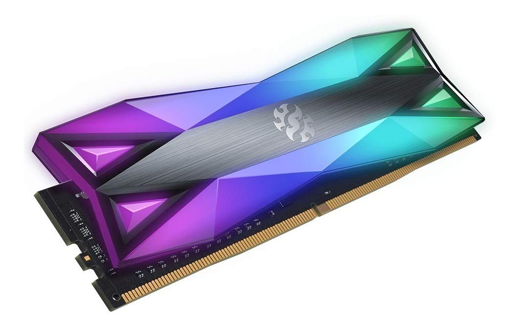 Adata XPG Spectrix D60G 8GB (8GBx1) DDR4 3600MHz RGB Desktop RAM-Computer Desktop RAM-dealsplant