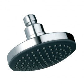 Essco Overhead Shower EOS-CHR-542A 125 mm dia Round Shape Single Flow with Rubit Cleaning System-overhead shower-dealsplant