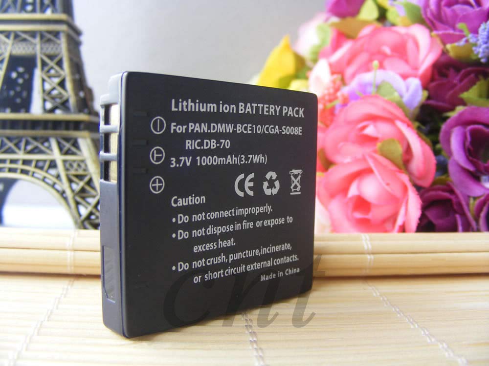 Tyfy CGA-S008 HM-TA1 SDR-S7 SDR-S9 SDR-S10 VW-VBJ10 (6 month warranty)-Camera Batteries-dealsplant