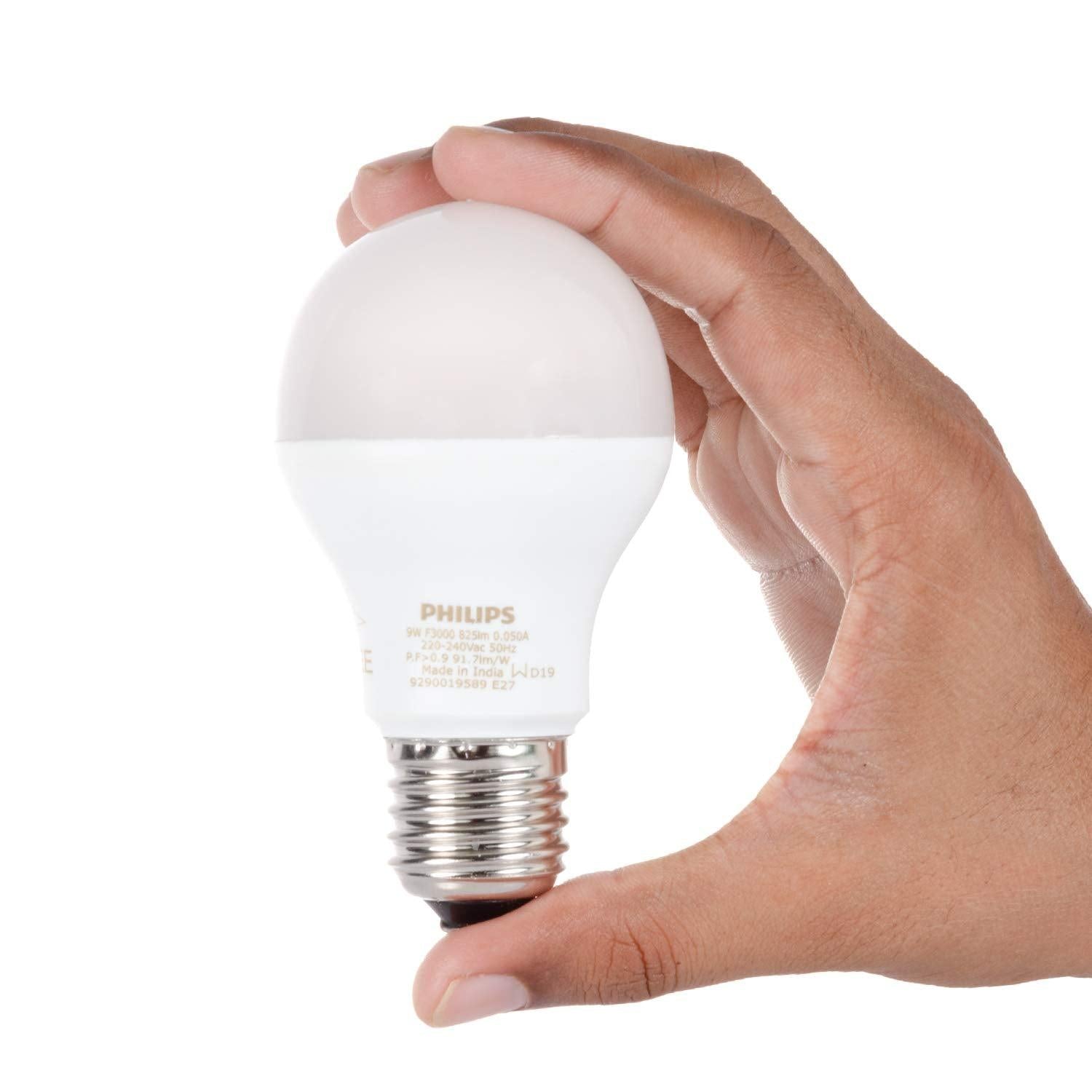 Philips 9-Watts E27 LED Warm White LED Bulb, Pack of 1, (Ace Saver)-Light Bulbs-dealsplant