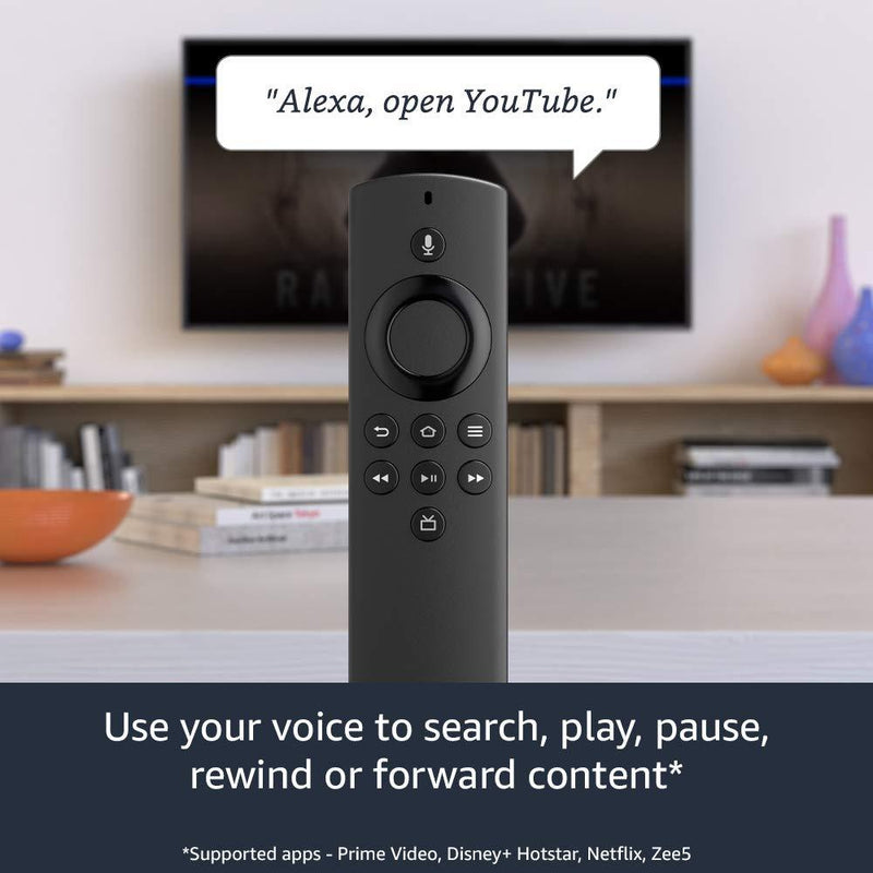 Amazon Fire TV Stick Lite with Alexa Voice Remote Lite Stream HD Quality Video No power and volume buttons & Get 1 AVITA BULB FREE (WORTH rs-1299) Exclusive for Deals plant customers.-Streaming & Home Media Players-dealsplant