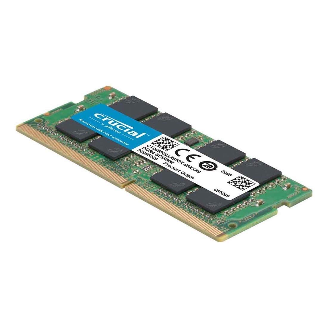 Crucial 16GB (16GBx1) DDR4 2666MHz Laptop RAM CB16GS2666-Laptop Memory RAM-dealsplant