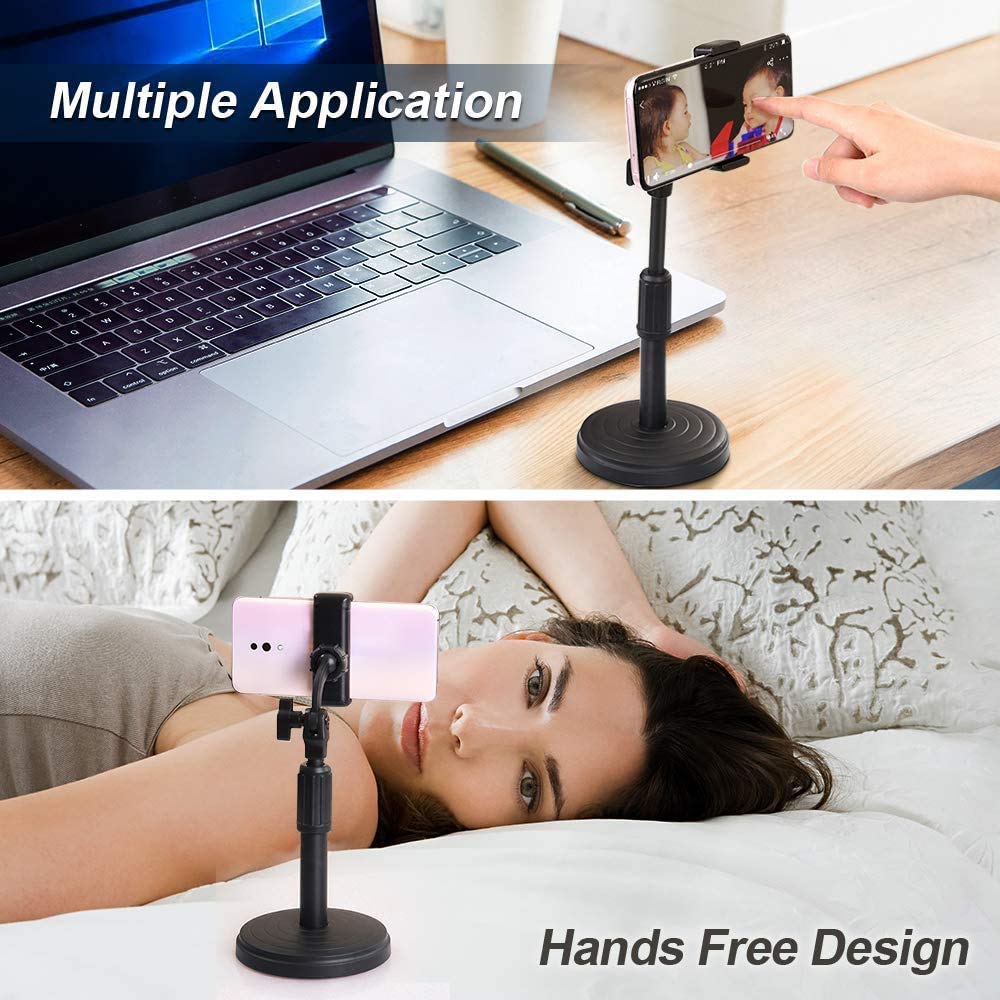 Adjustable and Desktop Phone Holder Stand for Phone Compatible with Al
