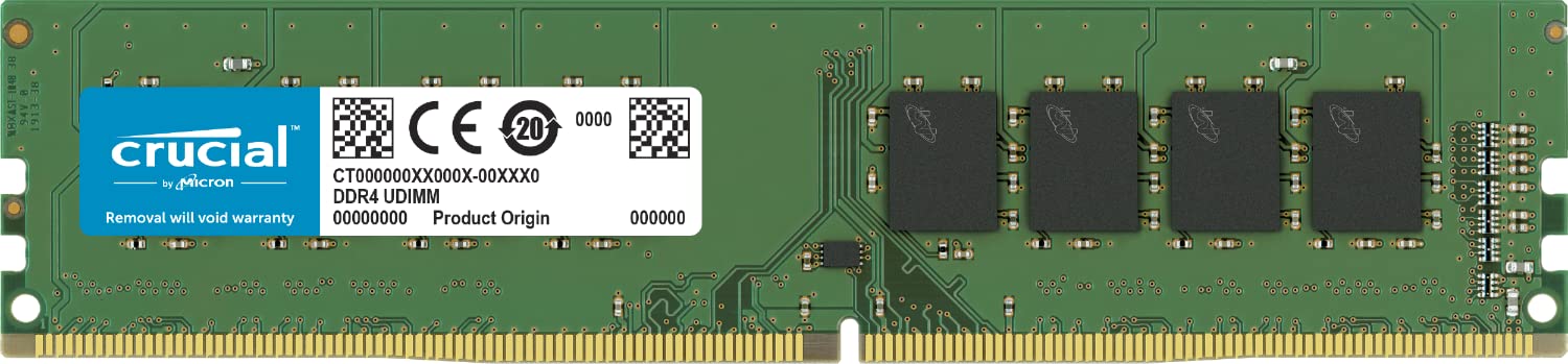 Crucial RAM 16GB DDR4 3200 MHz CL22 Desktop Memory CT16G4DFRA32A-Computer Desktop RAM-dealsplant