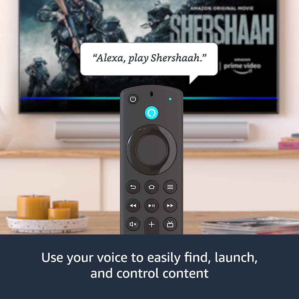 Fire TV Stick 4K Max streaming device, Alexa Voice Remote (includes TV controls), Wi-Fi 6 Compatible 2021 release-Streaming & Home Media Players-dealsplant