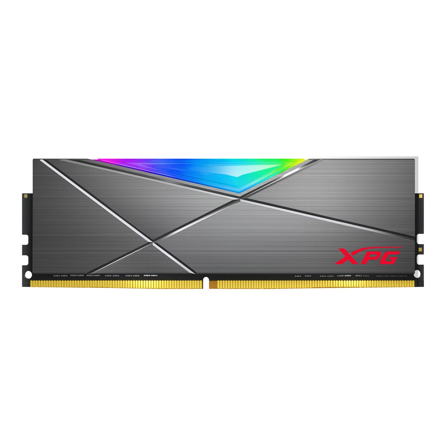 Adata XPG Spectrix D50 16GB (16GBx1) DDR4 3200MHz RGB RAM (Tungsten Grey)-Computer Desktop RAM-dealsplant