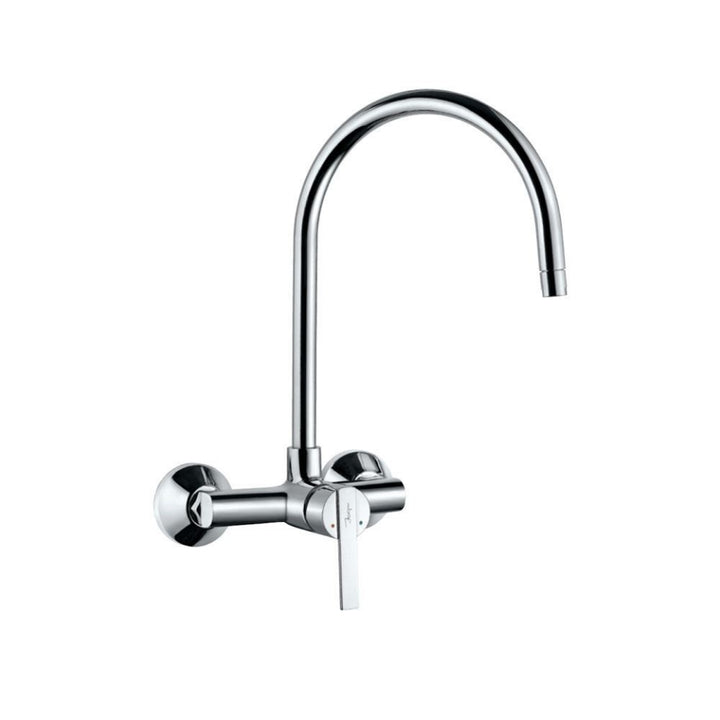 Jaquar Fonte Single Lever Sink Mixer FON-40165 with Swinging Spout on Upper Side, Wall Mounted-sink mixer-dealsplant