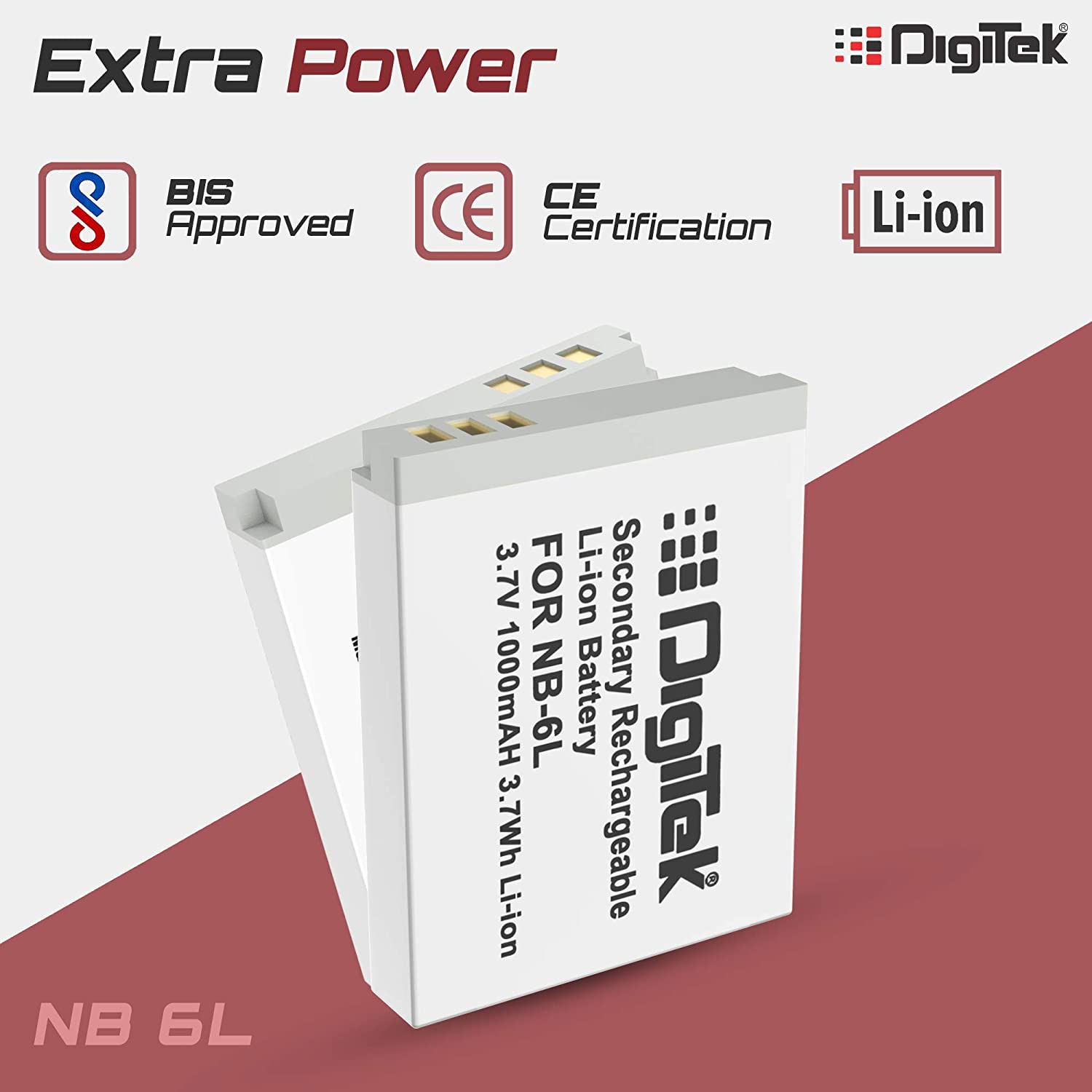Tyfy NB-11L Lithium-ion Rechargeable Battery for DSLR Camera, Compatibility - IXUS 125HS, 240HS, Powershot A1200, A2200, A2300, A2400, A3200, A3300 is, A3400 is (NB-11L) (6 month warranty)-Camera Battery Chargers-dealsplant
