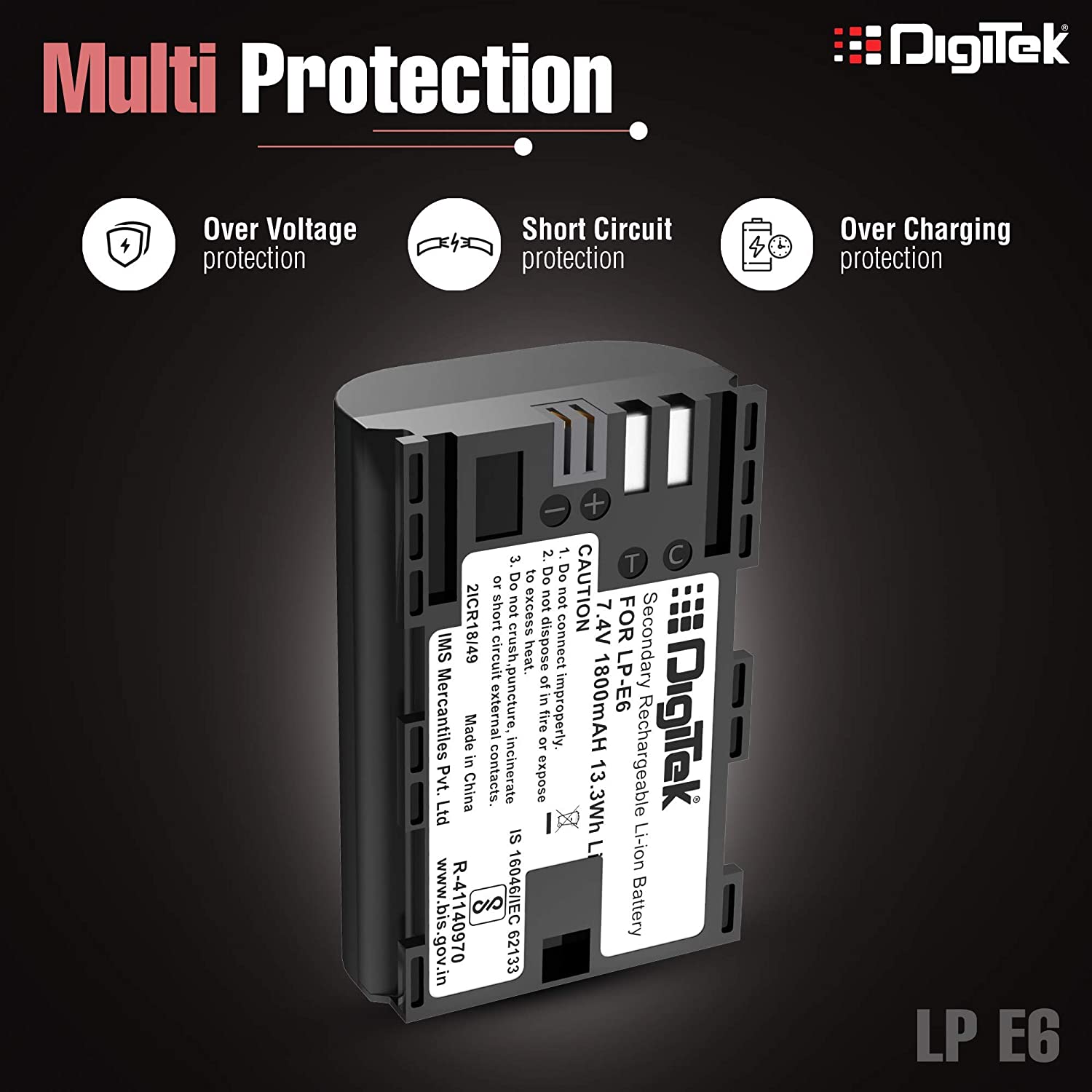 Tyfy NB-11L Lithium-ion Rechargeable Battery for DSLR Camera, Compatibility - IXUS 125HS, 240HS, Powershot A1200, A2200, A2300, A2400, A3200, A3300 is, A3400 is (NB-11L) (6 month warranty)-Camera Battery Chargers-dealsplant