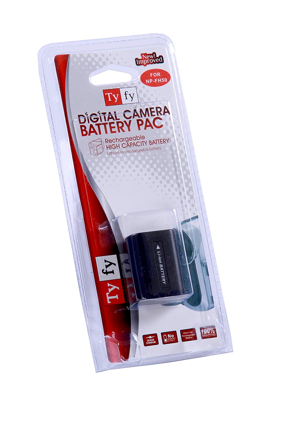 Tyfy NP - FM50 Battery (1800 mAh) 6 month warranty-Camera Batteries-dealsplant