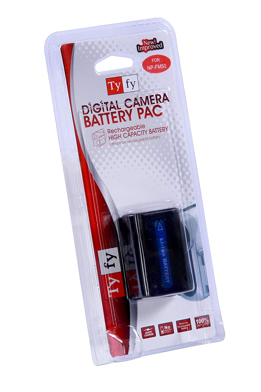 Tyfy NP - FM50 Battery (1800 mAh) 6 month warranty-Camera Batteries-dealsplant