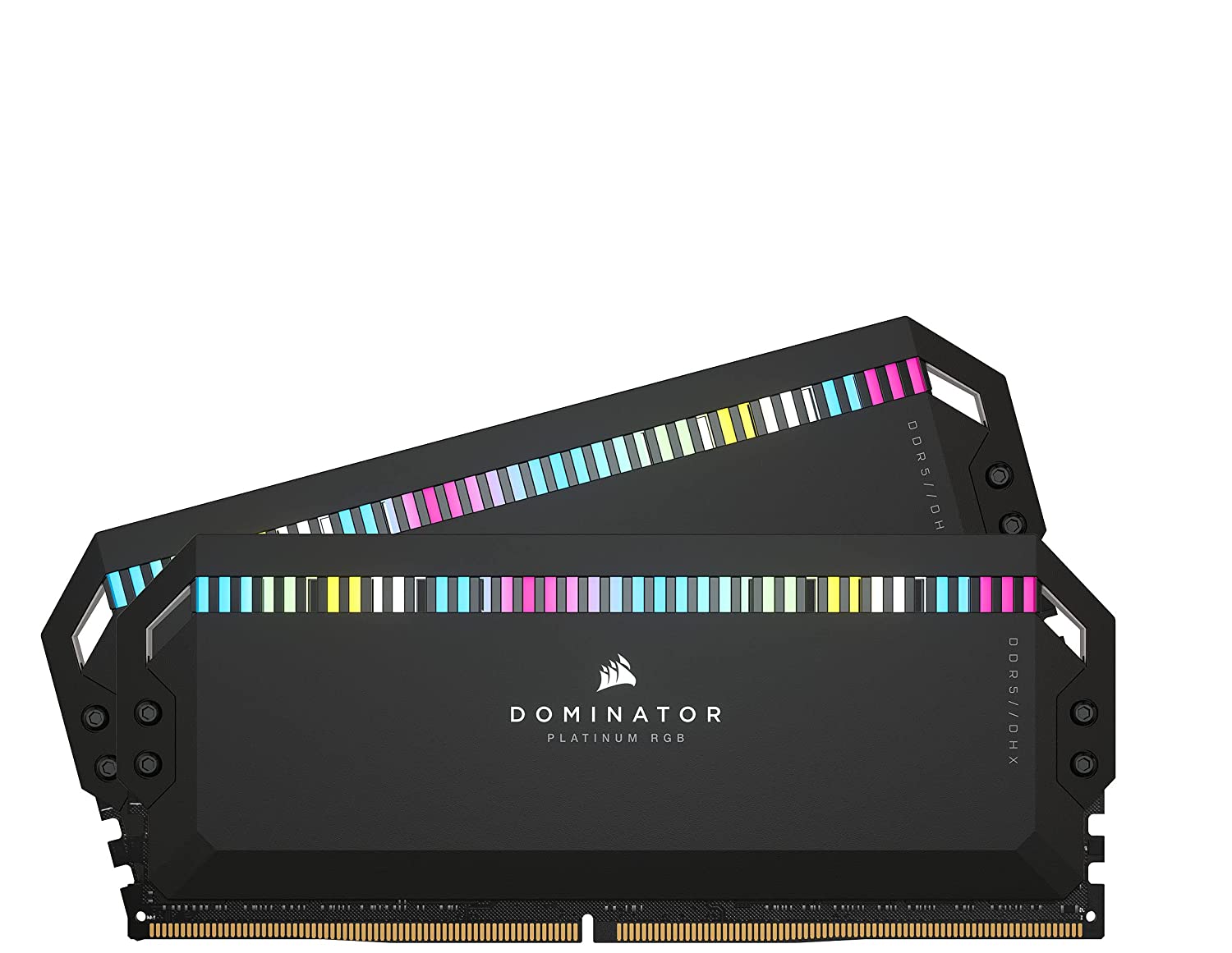 Corsair Dominator Platinum RGB DDR5 32GB (16GBx2) 5600MHz RAM (Black) CMT32GX5M2B5600C36-Computer Desktop RAM-dealsplant