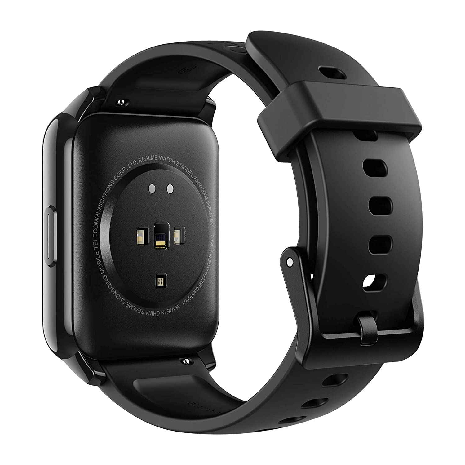 realme Watch 2 (Black Strap, Regular)-Smart Watch-dealsplant