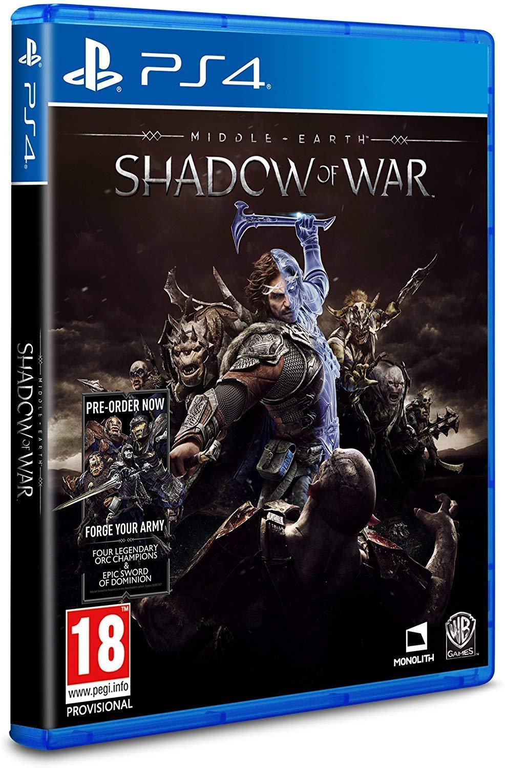 Middle-earth: Shadow of War PS4-Games-dealsplant