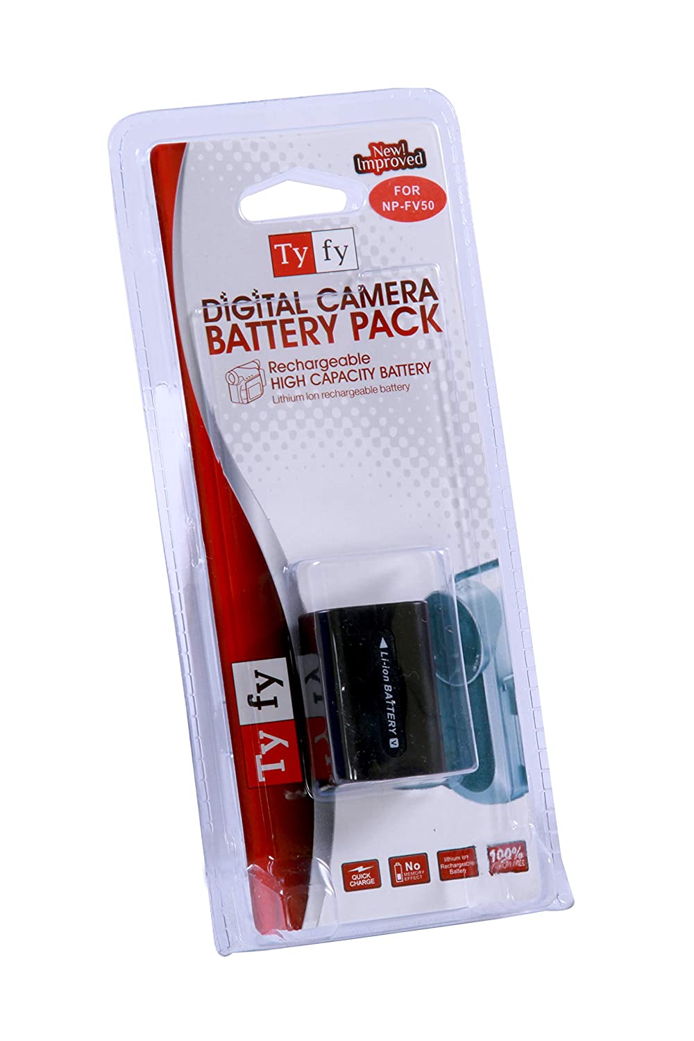 Tyfy NP-FV50 Battery 900 mAh (6 month warranty)-Camera Battery Chargers-dealsplant