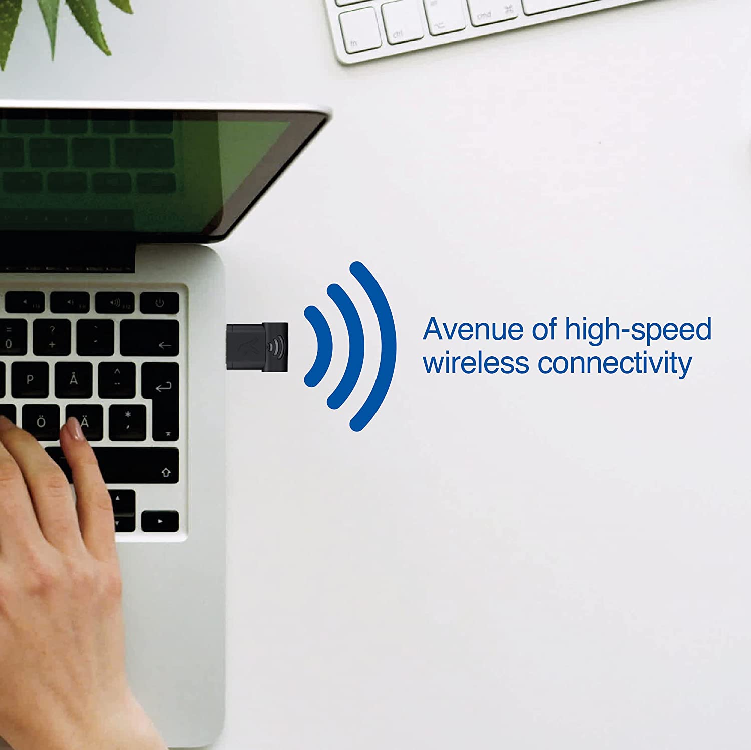 FINGERS FWF300 Wi-Fi USB Adapter (Nano-Sized High Speed and Wi-Fi Compatible with Windows, Linux, and Mac Speed up to 300 Mbps)-wifi Adapter-dealsplant