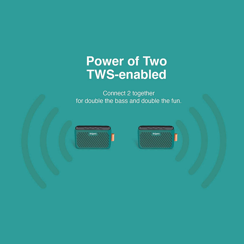 FINGERS Musi-High 10 Watt Truly Wireless Bluetooth Outdoor Speaker-Speakers-dealsplant