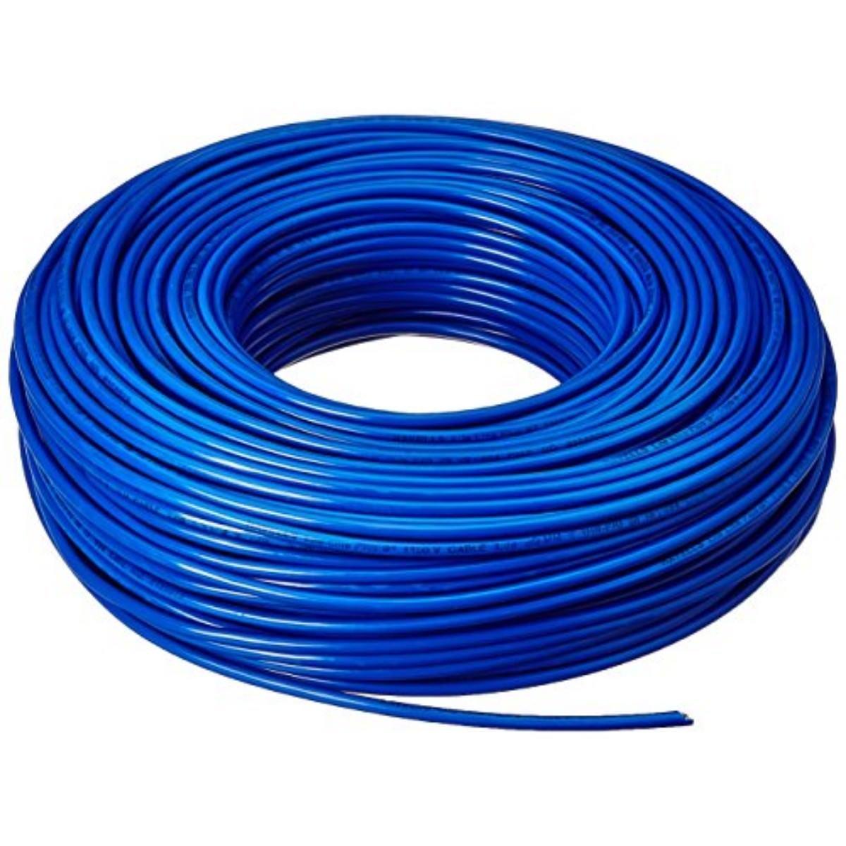 Orbit PVC Insulated 2.5Sqmm Wire 90mtr Coil (Blue)-Wire & Cable Hand Tools-dealsplant