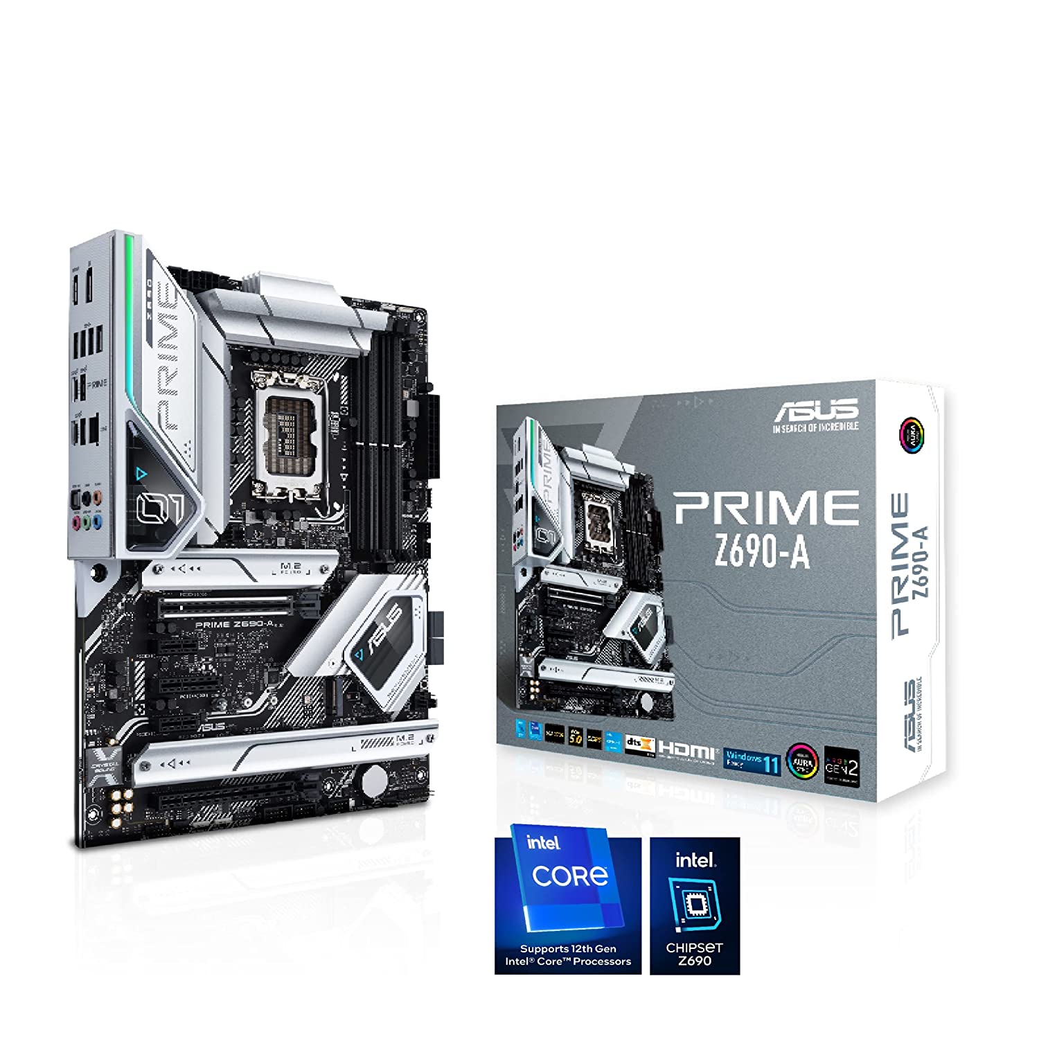 Asus Prime Z690-A Motherboard Intel® LGA 1700 socket: Ready for 12th Gen Intel processors-Mother Boards-dealsplant
