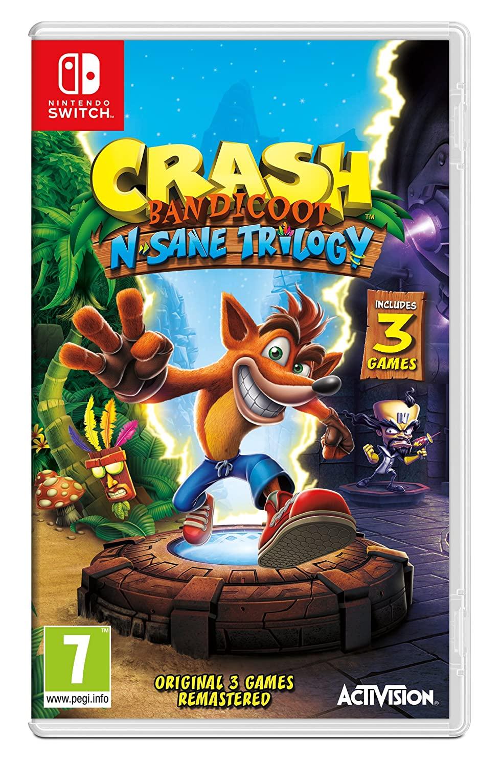 Crash Bandicoot N. Sane Trilogy (Switch)-Games-dealsplant