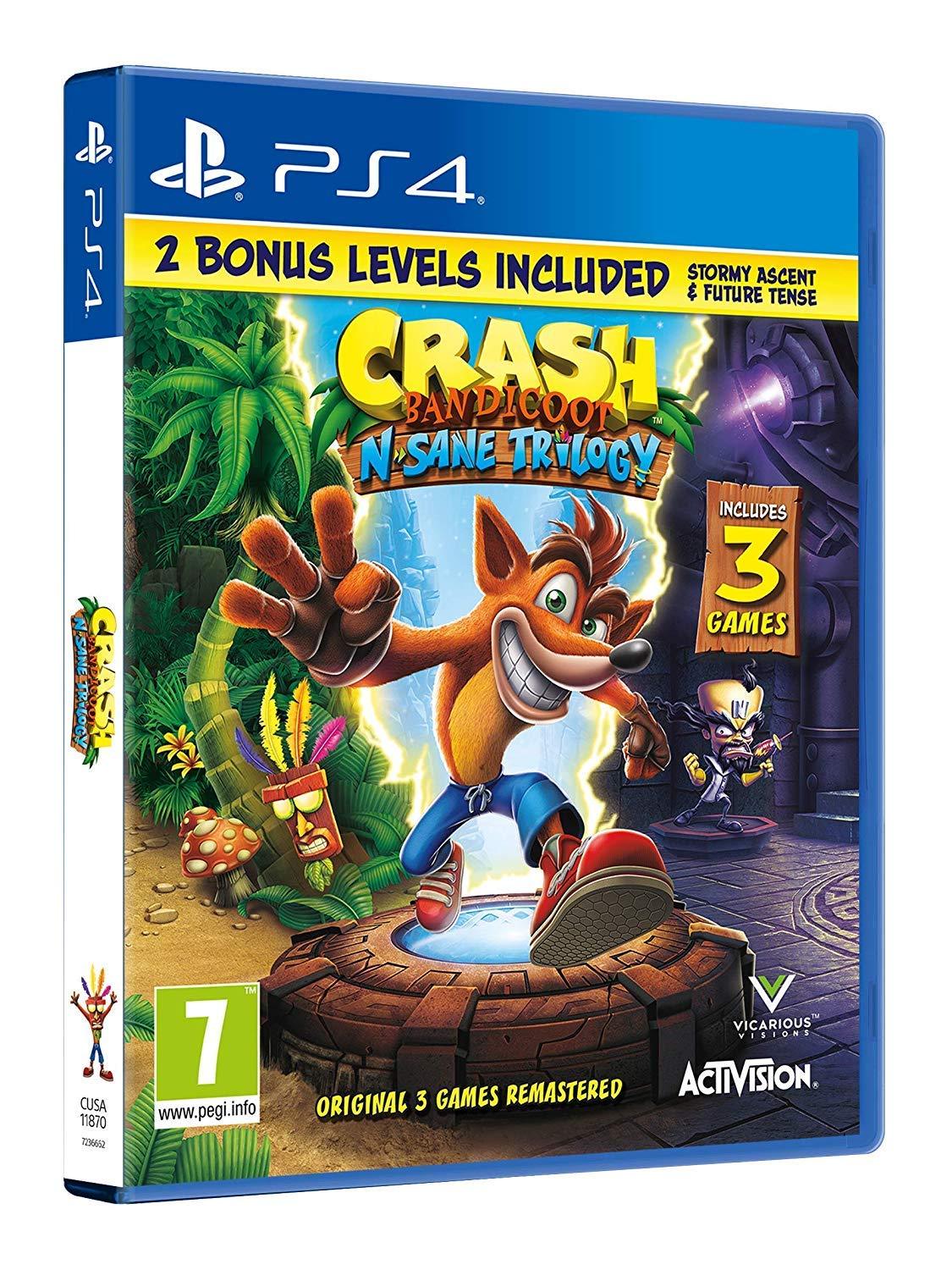 ACTIVISION Crash Bandicoot N. Sane Trilogy PS4-Games-dealsplant
