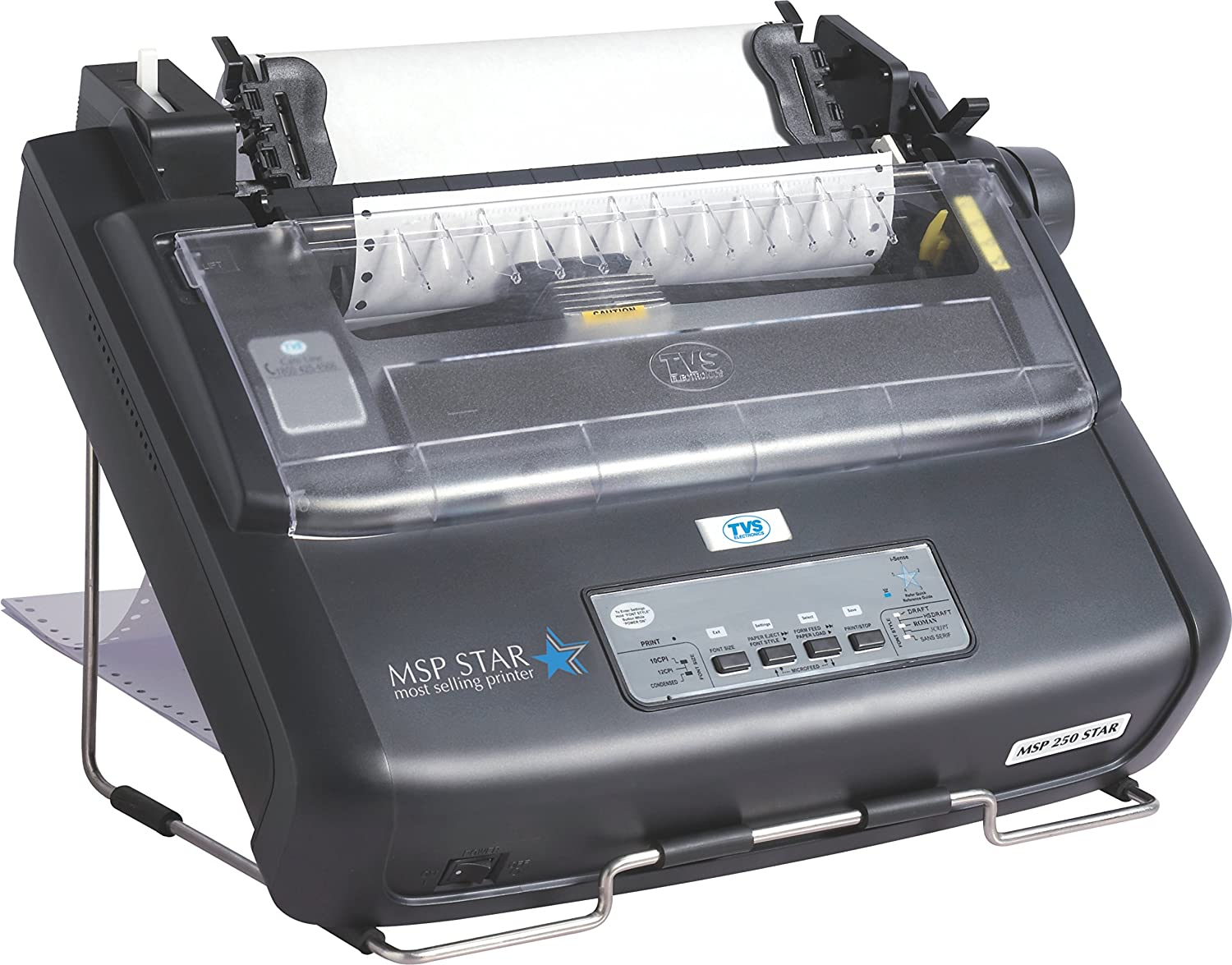 Tvs MSP 250 Monochrome Dot Matrix Printer-Printers, Copiers & Fax Machines-dealsplant