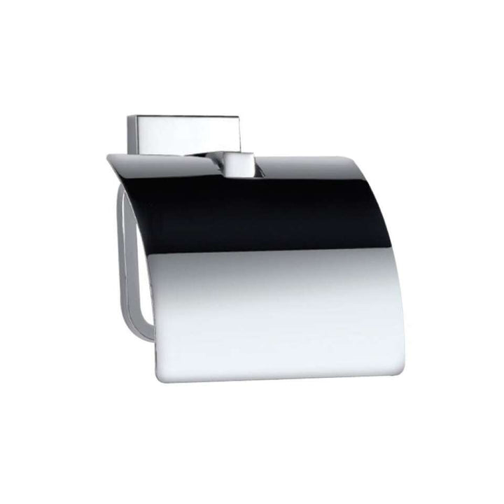 Jaquar Kubix Prime Toilet Roll Holder AKP-35753PS with Stainless Steel Flap-toilet paper holder-dealsplant